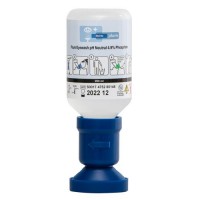 Plastenka za izpiranje oči z 200 ml pH-nevtralne raztopine fosfatnega pufra