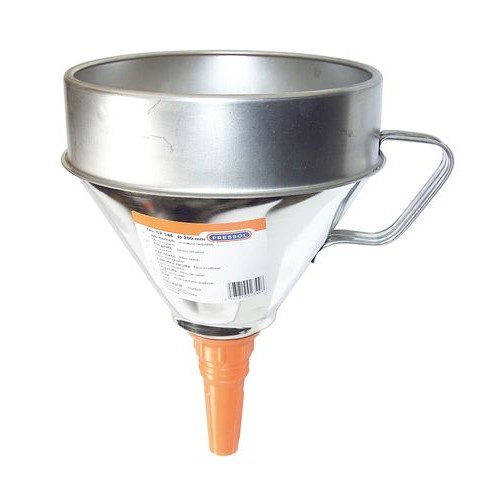 Lijak iz pocinkanega jekla, z ročajem,  Ø200 mm