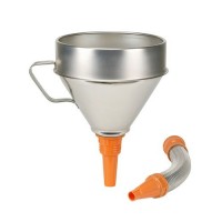 Lijak iz pocinkanega jekla, s sitom in ročajem, Ø 200 mm