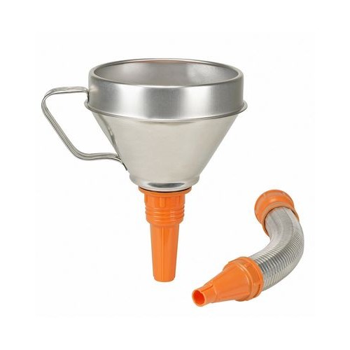 Lijak iz pocinkanega jekla, s sitom in ročajem, Ø 160 mm