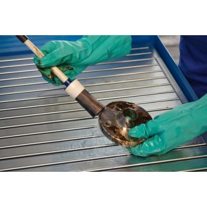 Naprava za pranje delov MD, s pokrovom in priključkom za 200 litrski sod hladnega čistila, stacionarna