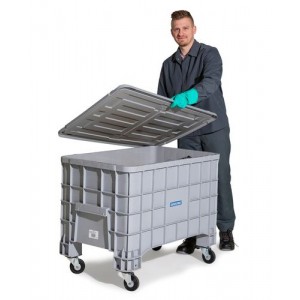 DENSORB set za nujne primere v škatli s pokrovom in kolesi, posebna izvedba