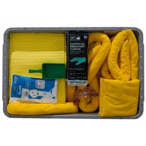 DENSORB set za nujne primere v škatli s pokrovom in kolesi, posebna izvedba