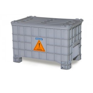 DENSORB komplet za ukrepanje ob razlitju v škatli s pokrovom brez kolesc, univerzalna izvedba