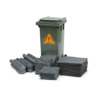 DENSORB komplet veziv za ukrepanje ob razlitju, zabojnik s kolesi B 12, univerzalni