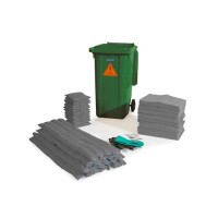 DENSORB komplet za ukrepanje ob razlitju, v zabojniku B 24, univerzalna izvedba