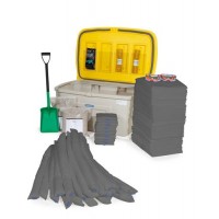 DENSORB komplet za ukrepanje ob razlitju, varnostna škatla SF400, univerzalna izvedba