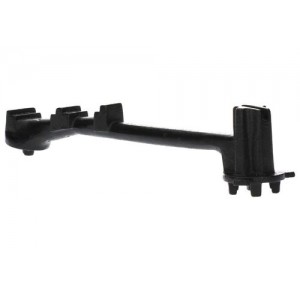 Ključ za sod iz litega železa, lakiran, črn