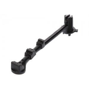 Ključ za sod iz litega železa, lakiran, črn