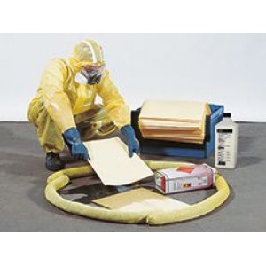 DENSORB komplet za ukrepanje ob razlitju, za kemikalije