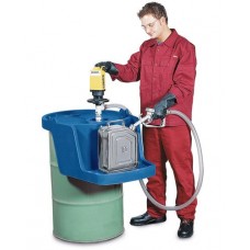 Varnostna polnilna ploščad za 200 l jekleni sod