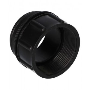 Posebni navojni adapter SG 3 iz 2" finega navoja v 2" Mauser grobi navoj Viton (A), črn