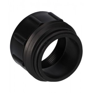 Posebni navojni adapter SG 3 iz 2" finega navoja v 2" Mauser grobi navoj Viton (A), črn