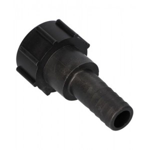 Posebni navojni adapter SG 6 iz DIN 61 / 31 (I) v cevni priključek 1 1/4", črn