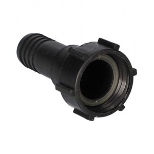 Posebni navojni adapter SG 7 iz DIN 61 / 31 (I) v cevni priključek 1 1/2", črn