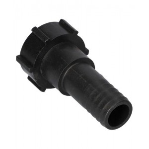 Posebni navojni adapter SG 7 iz DIN 61 / 31 (I) v cevni priključek 1 1/2", črn