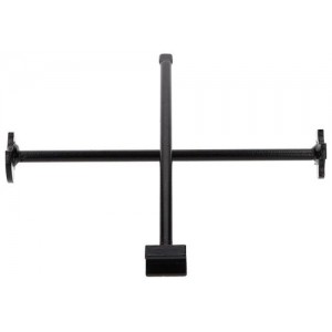 Križni ključ, jeklen, lakiran, za odpiranje najpogostejših zapiral za sode