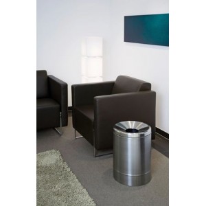 Samougasljivi koš za smeti, 30 l, nerjaveče jeklo