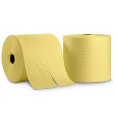 DENSORB vpojne krpe za kemikalije, rola, Economy enojne, težke, 38 cm x 45 m, 2 kosa