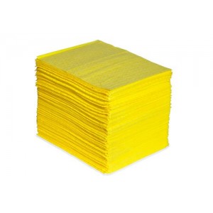 DENSORB vpojne podloge za kemikalije, Economy enojne, lahke, 40 x 50 cm, 200 kosov