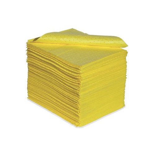 DENSORB vpojne podloge za kemikalije, Economy enojne, lahke, 40 x 50 cm, 200 kosov