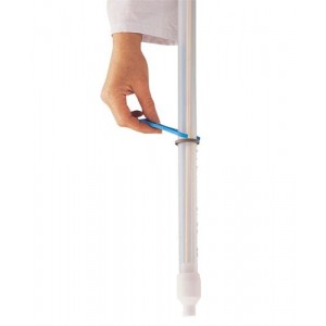 Vzorčevalnik ViscoSampler iz prozornega PP, globina potopitve 1000 mm, 300 ml, Ø 32 mm