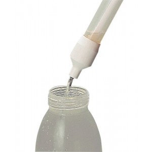 Vzorčevalnik ViscoSampler iz prozornega PP, globina potopitve 1000 mm, 300 ml, Ø 32 mm