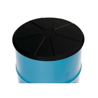 Pokrov za sod DR iz polietilena (PE), prevoden, črn