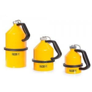 FALCON varnostna posoda iz jekla, lakirana, z navojnim pokrovom, 1 l