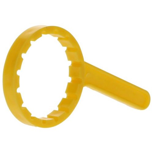 Odpirač za navojno kapico DIN70, obročasti ključ iz plastike DN70