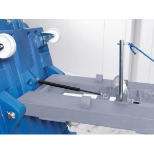 Prekucna posoda iz polietilena (PE), prostornina 750 l, modra