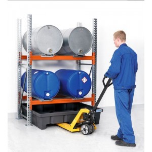 Lovilna kad tip RWP 14.3 iz polietilena (PE), za police s širino 1400 mm