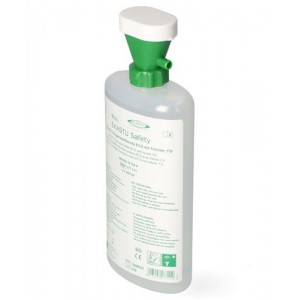 Plastenka za izpiranje oči, napolnjena z vodo, brez mikrobov, 600 ml