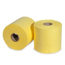 DENSORB vpojne krpe za kemikalije, rola, Economy enojne, lahke, 38 cm x 45 m, 2 kosa