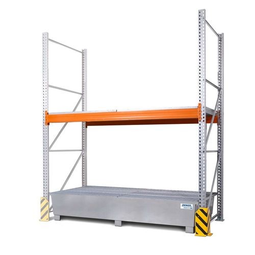 Combi-Shelf 3 K4-I.13, s pocinkano lovilno posodo, dodatni regal