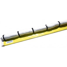 DENSORB štiri vpojne kače (3 m x 130 mm) v kombinaciji z naftno pregrado (12 m x 300 mm)