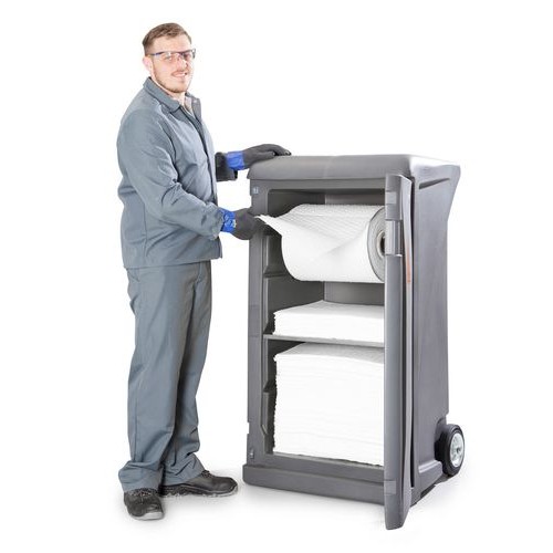 DENSORB dozirna postaja, za olja, v transportnem vozičku