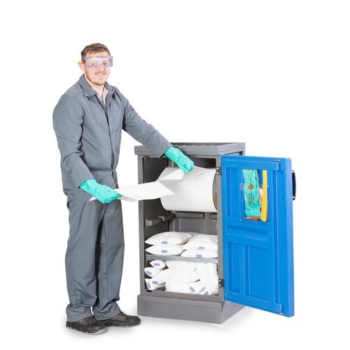 DENSORB komplet veziv za ukrepanje ob razlitju olja, v postaji S