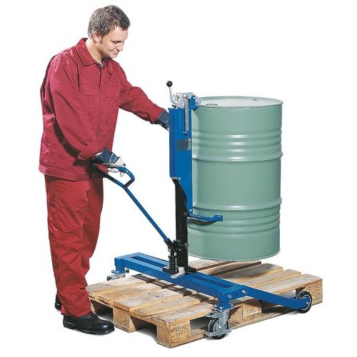 Dvigalo sodov Servo Eco, za 200 l sode, široko podvozje, višina dviga 0-300 mm