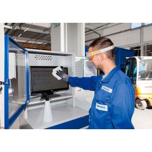 Čistilne krpe iz bombažne tkanine, svetle barve, zavitek10 kg