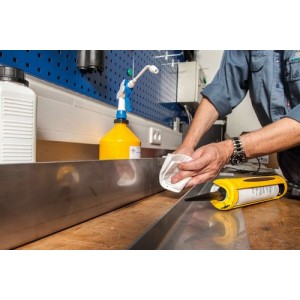 Čistilna krpa, frotir, bela, 10 kg stiskana krogla