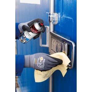 Flanelaste čistilne krpe, svetle barve, 3,5 kg v dozirni škatli