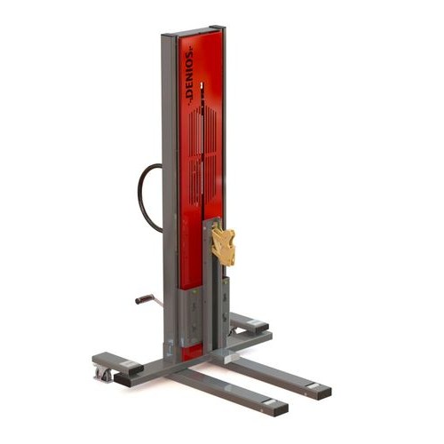 Dvigalo sodov Secu Ex, prijemalo sodov, jekleni sodi 60 do 200 l, ozko podvozje, višina dviga 120-1405 mm, ATEX