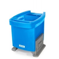 Posoda za pretakanje iz IBC, nastavljiva po višini, na nogicah