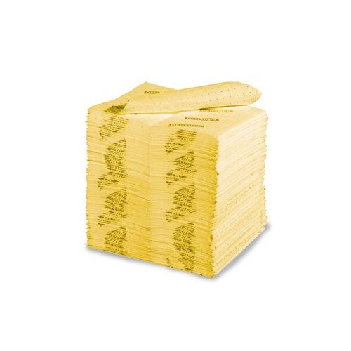 DENSORB vpojne krpe za kemikalije, Economy dvojne, lahke, 2-slojne, 40 x 50 cm, 200 kosov