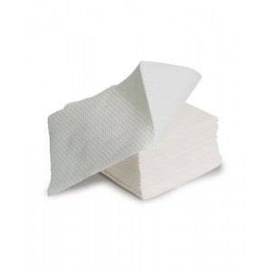 Čistilne robčki All-Tex 80 bele, ekstra močne, prepognjene Q-zgib, format krpe 38 x 30 cm