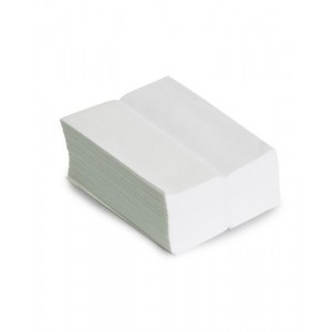 Biotextra čistilne brisače bele, biorazgradljive, Z-zložene, format krpe 38 x 30 cm