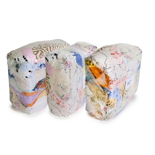 Čistilne krpe iz bombažne tkanine, svetle barve, zavitek10 kg