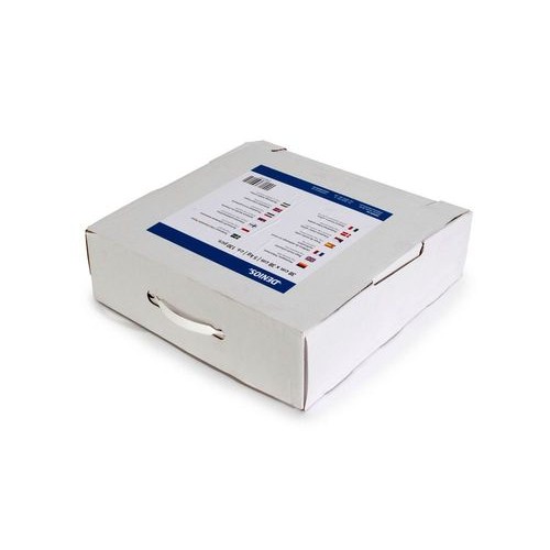 Čistilne krpe Jersey bele, 5 kg v dozirni škatli