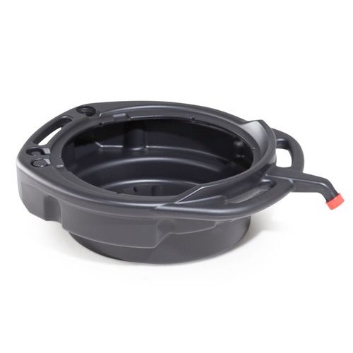 Posoda za odpadno olje in hladilno tekočino, 15 l, odprta, okrogla, s 3 ročaji